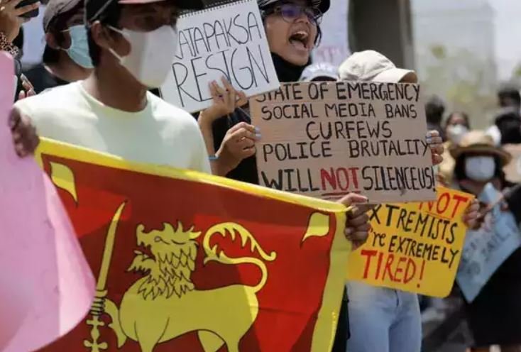 Protest erupts in Sri Lanka as economic crisis worsens; see pics