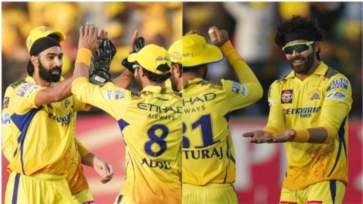 Chennai triumphs thanks to Jadeja and Simarjeet, while the Punjab Kings struggle once more.