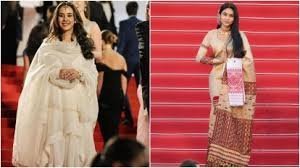 Six Indian celebs graced the red carpet donning traditional Indian attire