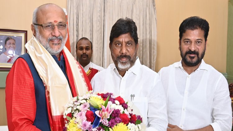 Governor Invited to Telangana Formation Day Celebrations by CMs Revanth and Bhatti In Telangana