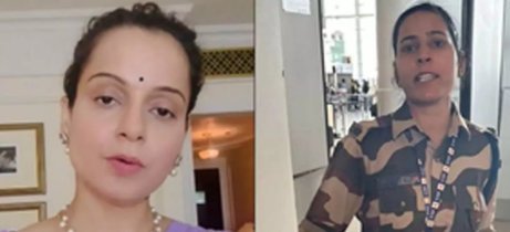 At the Chandigarh airport, a CISF constable is accused of slapping BJP MP-elect Kangana Ranaut.