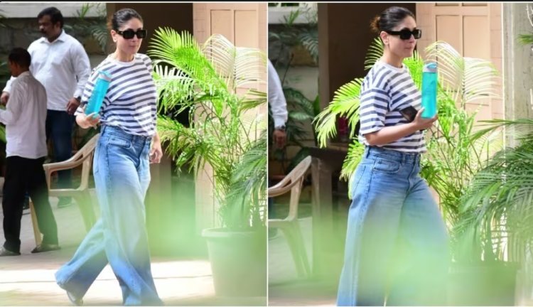 Summer Casuals 101: Tara Sutaria and Kareena Kapoor, both stylishly attired, demonstrate how to combat the heat by adhering to the principle of less is more.