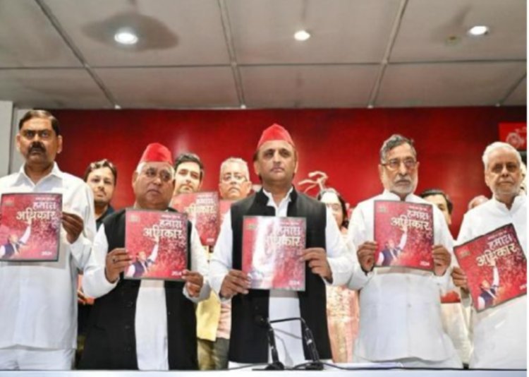 The social justice based on caste that the Samajwadi Party pledged