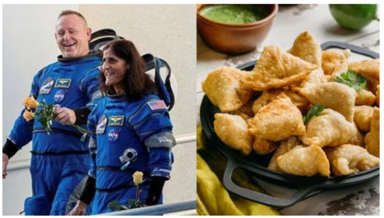 How long can you keep samosas in storage? Sunita Williams sent them to space.
