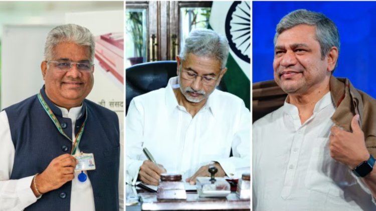 Modi Cabinet 2024 Live Updates: Ashwini Vaishnav leads Railways, Bhupinder Yadav assumes leadership of Environment Ministry, while Jaishankar returns as EAM