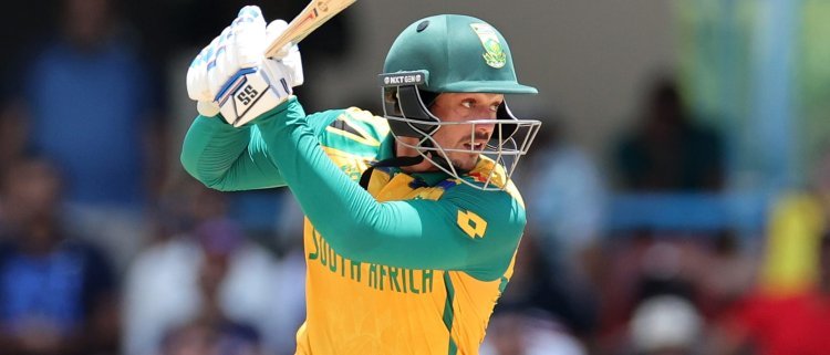 De Kock helps South Africa defeat the heroic USA by a close margin.