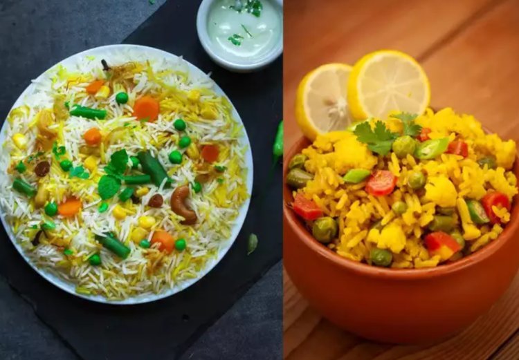 Is veggie biryani only pulao dressed up? Which arrived first? Which arrived first?