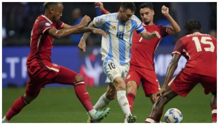 Argentina wins Copa America as Messi works magic on a challenging pitch.