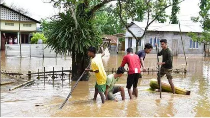 Increased death toll from Assam floods to 27; around 4 lakh affected, 1.71 lakh relocated