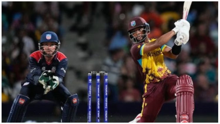 West Indies' spin trio defeats USA.
